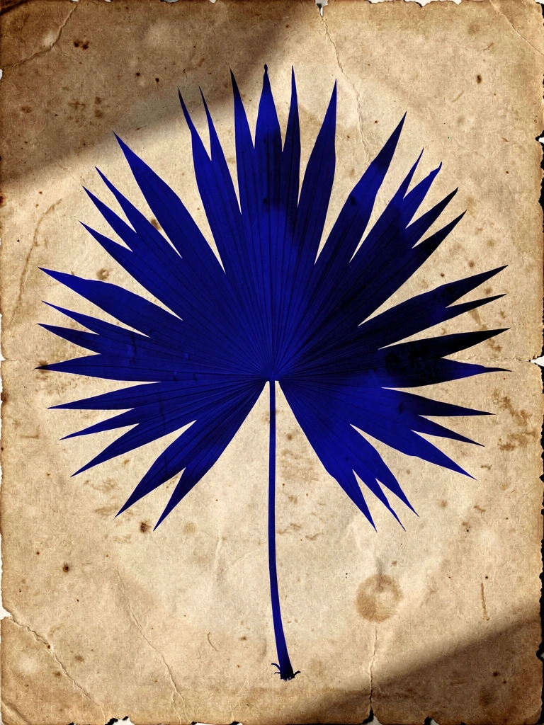 Florida botanical silhouette